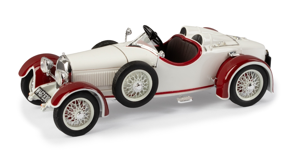 1:43 Austro Daimler ADR 8 Torpedo Roadster 1929, beige / red - EMEU43032C