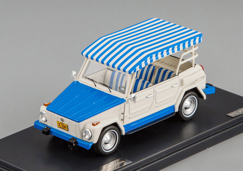 1:43 VOLKSWAGEN 181 'the Thing' Acapulco Edition Brazilia (1979), white / blue - MX32105-041-X1