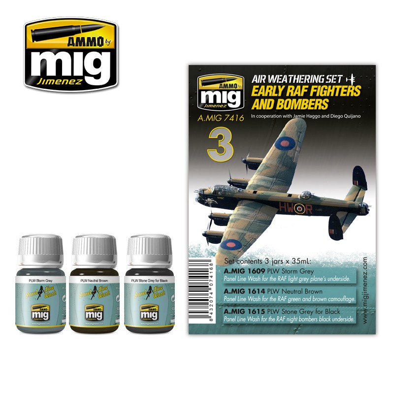 EARLY RAF FIGHTERS AND BOMBERS (Истребители и бомбардировщики RAF) - AMIG7416
