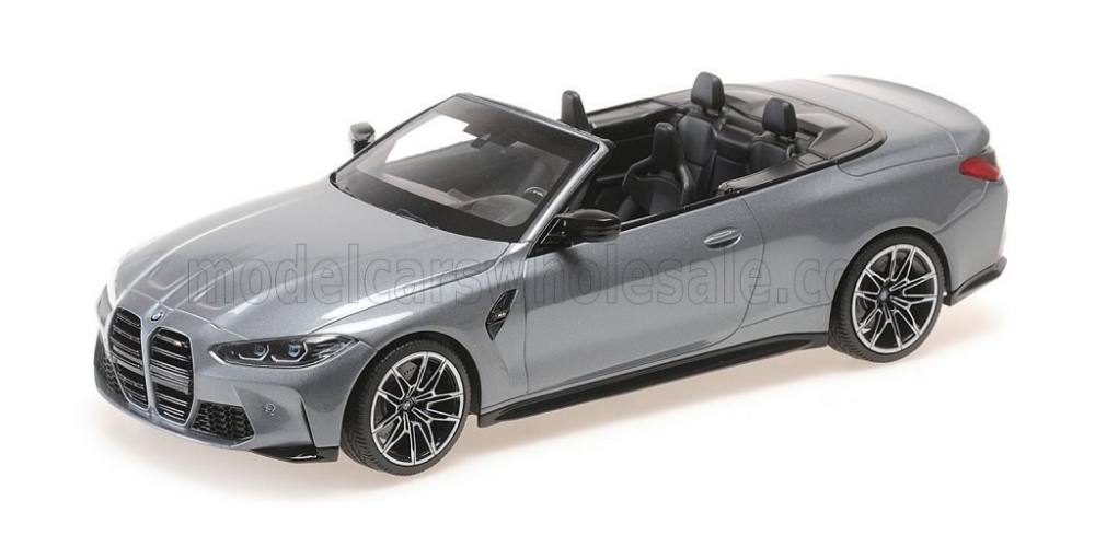 1:18 BMW 4-series M4 Cabriolet (2020), Grey Met - 155021034