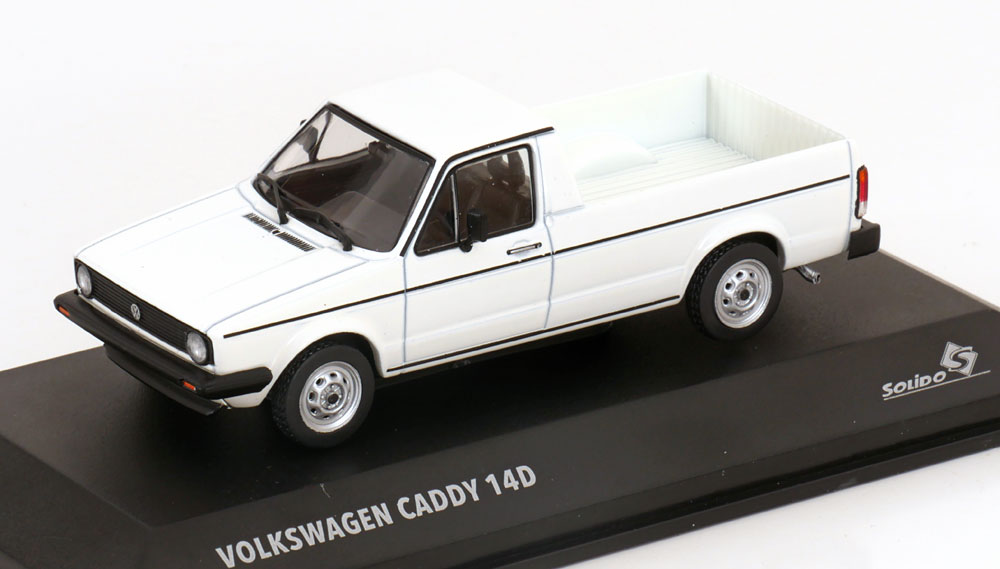 1:43 VOLKSWAGEN Caddy 14D, white - S4312301