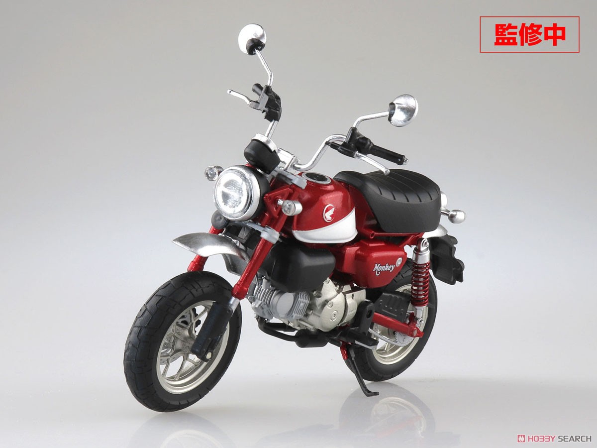 1:12 HONDA Monkey 125, Pearl Nebula Red - 10956