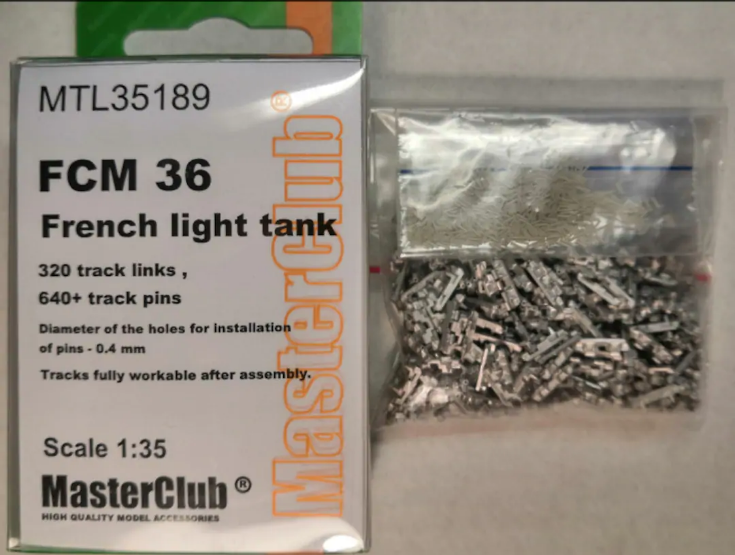 1:35 Траки для FCM 36 - MTL-35189
