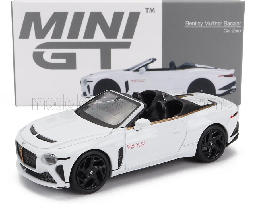 1:64 BENTLEY Mulliner Bacalar Cabriolet Lhd (2021), White - MGT00544-L