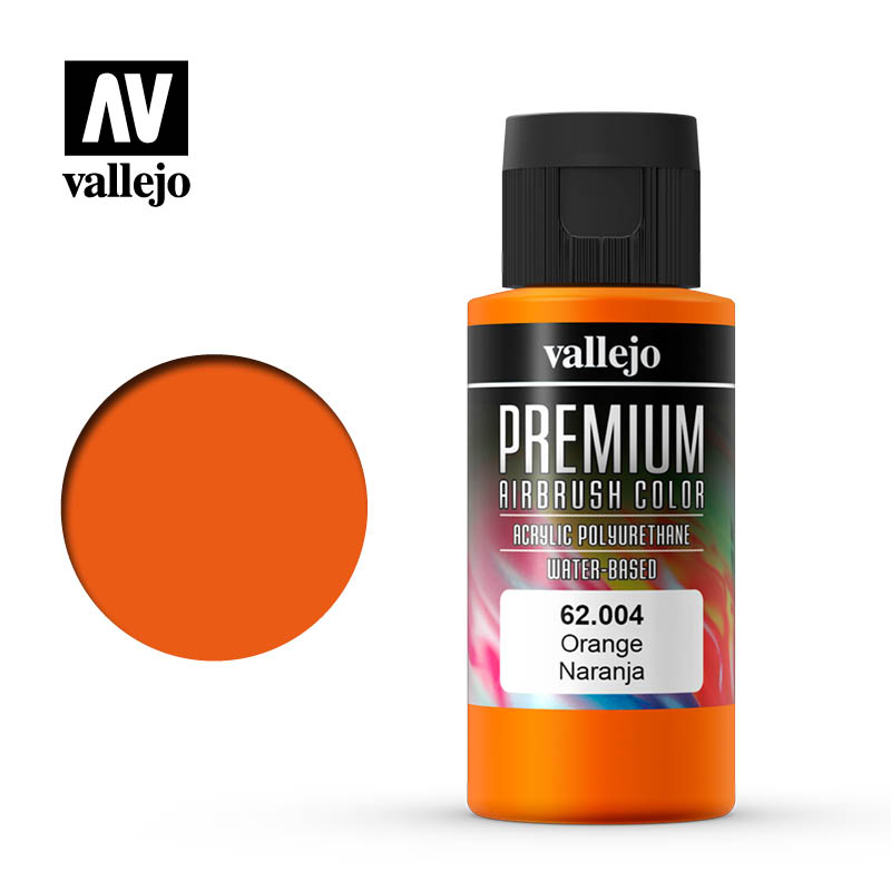 Краска акрил-уретановая 'Premium Color' Оранжевый/Orange - 62004