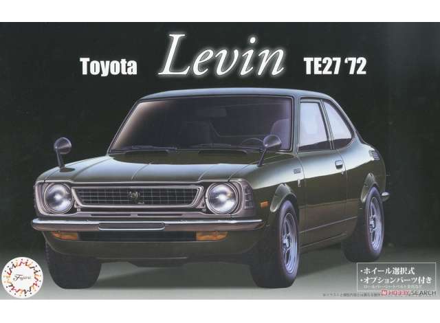 1:24 Сборная модель 1972 Toyota TE27 Levin - 046440