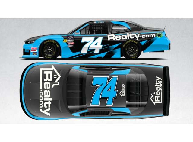 1:64 Chevrolet #74 Dawson Cram *74 Realty.com*, black/blue/white 2025 - N742565RLTDD