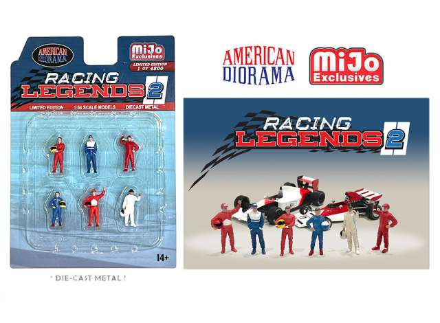 1:64 Racing Legends #2 Figure set - AD76511