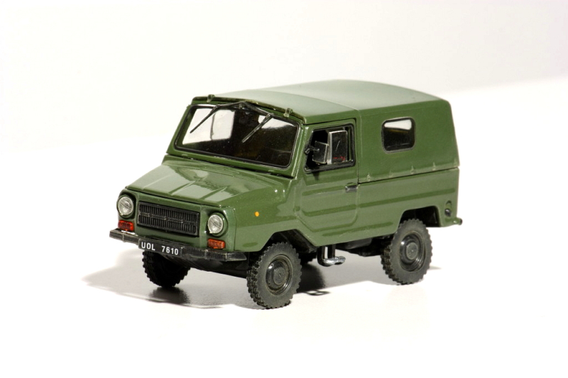 1:43 ЛУАЗ 969M, Kultowe Auta 112, green - kul112