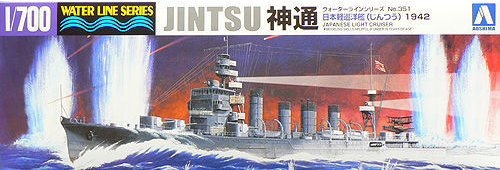 1:700 Сборная модель I.J.N. LIGHT CRUISER JINTSU (1942) - 04009