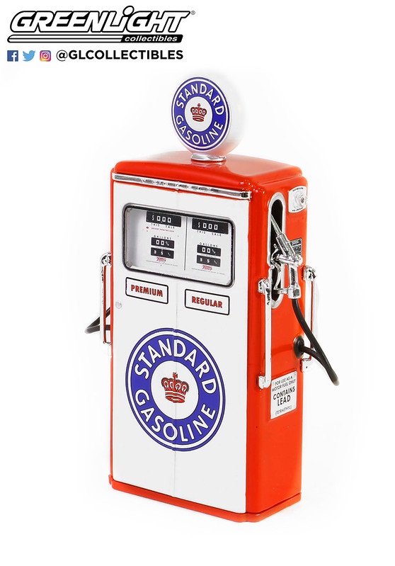 1:18 бензоколонка Tokheim 350 Twin Gas Pump 'STANDARD Gasoline' (1954) - 14150C