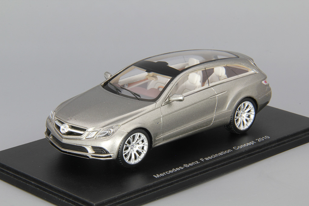 1:43 (Б/У) MERCEDES-BENZ Fascination Concept (2010), silver - S1057-X1
