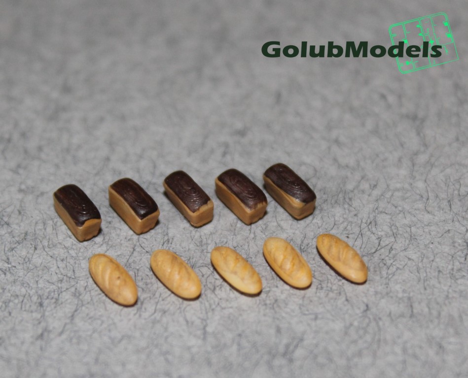 1:43 Хлеб (комплект 10 шт ) - 65134