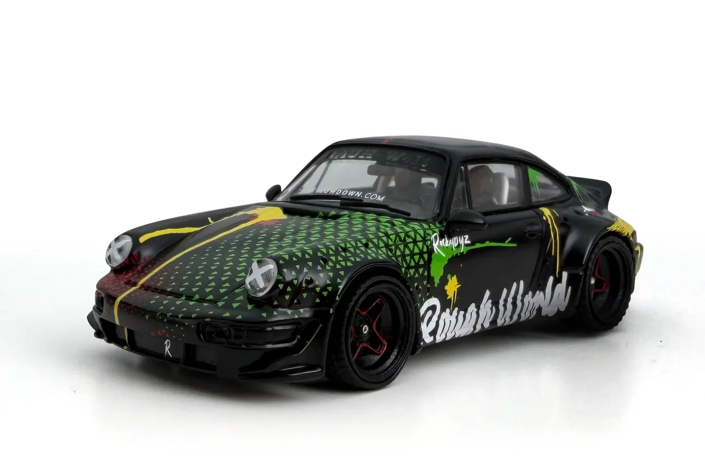 1:64 PORSCHE RWB 964 Kimera, green - MM64-RWB964-006