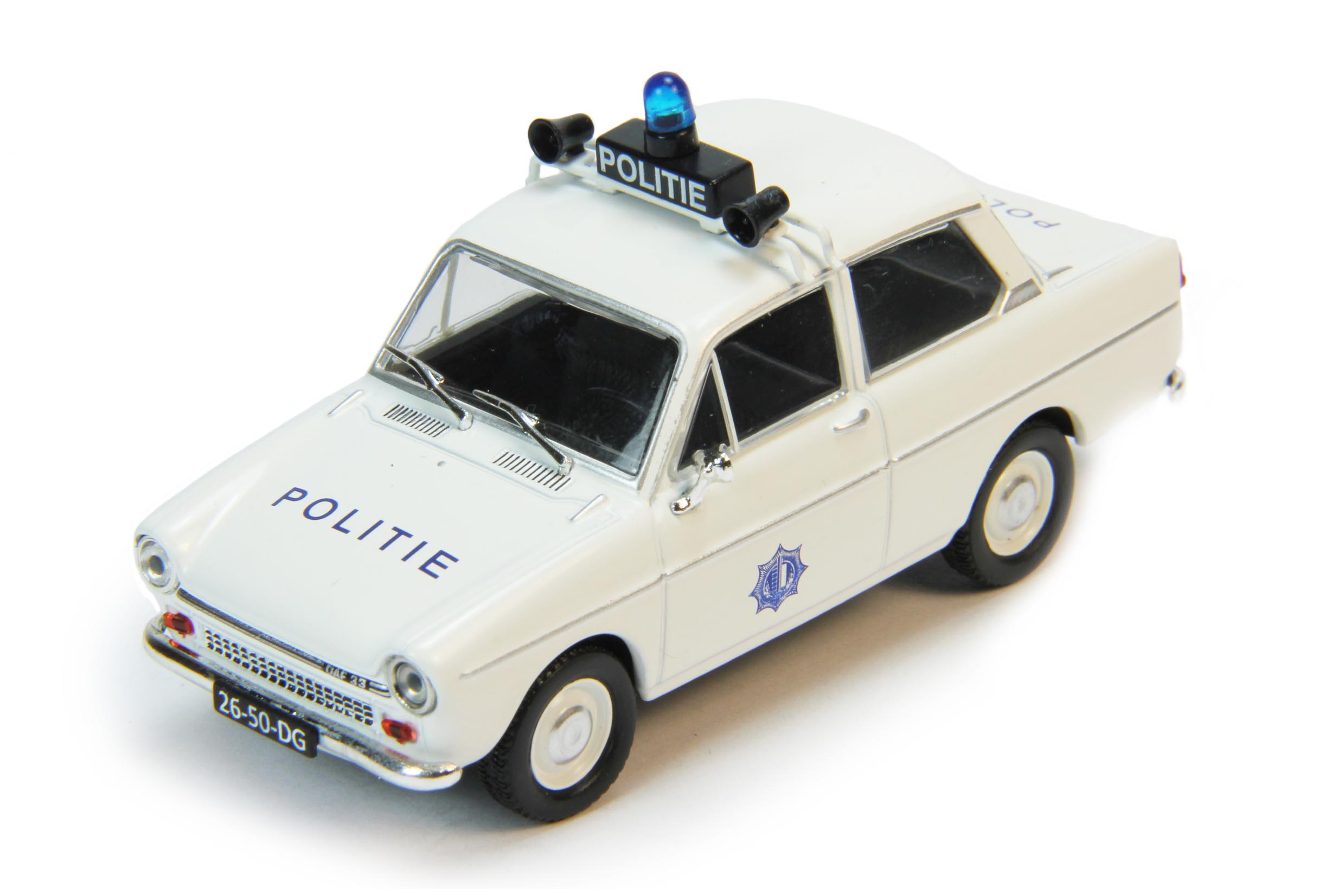 1:43 DAF 33 Полиция Голландии, Полицейские Машины Мира 78, white - PCW078