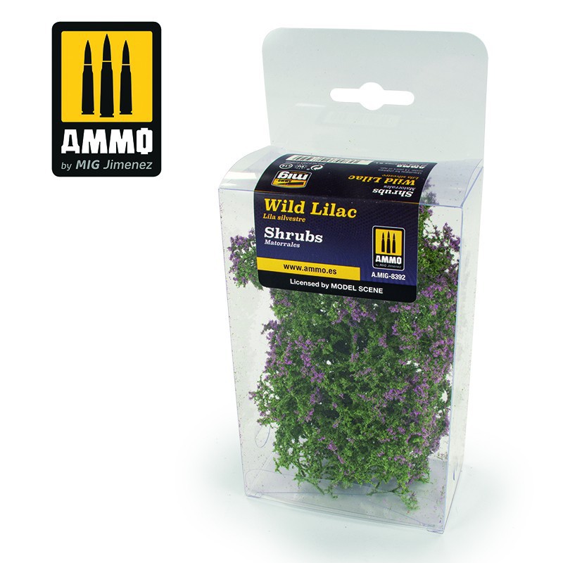 Кусты дикой сирени Shrubs – Wild Lilac - A.MIG-8392