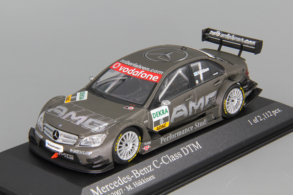1:43 MERCEDES-BENZ C-Class Team AMG #6 Mika Haekkinen DTM 2007 - 400073706
