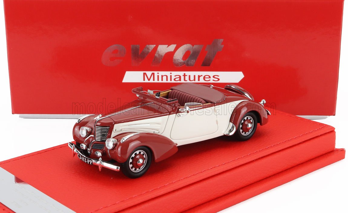 1:43 CITROEN 11bl Tonneline Cabriolet Open 1938, Brown White - EVR249