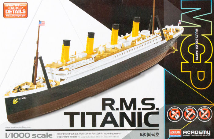 1:1000 Сборная модель Лайнер RMS TITANIC - 14217