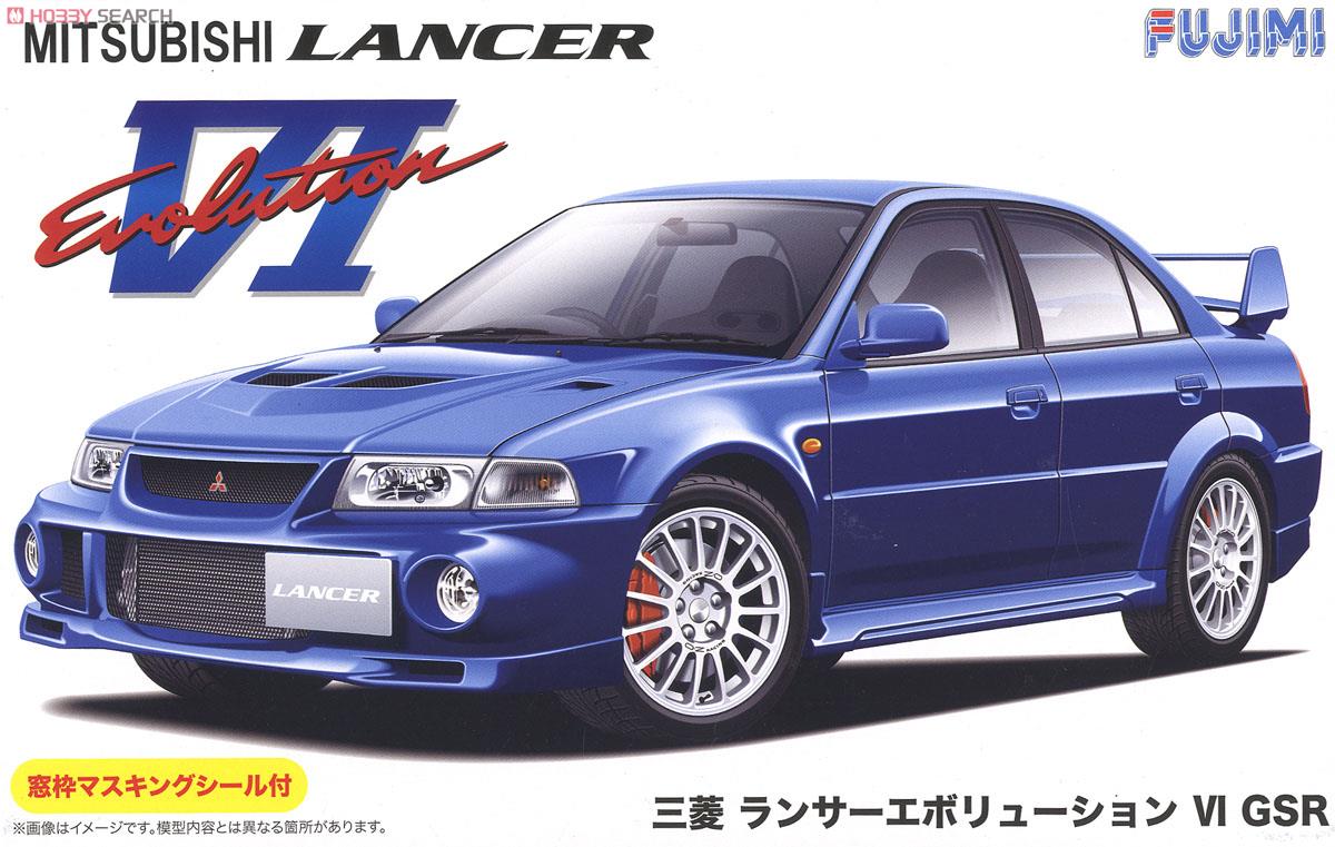 1:24 Сборная модель Mitsubishi Lancer Evolution VI GSR - 03923