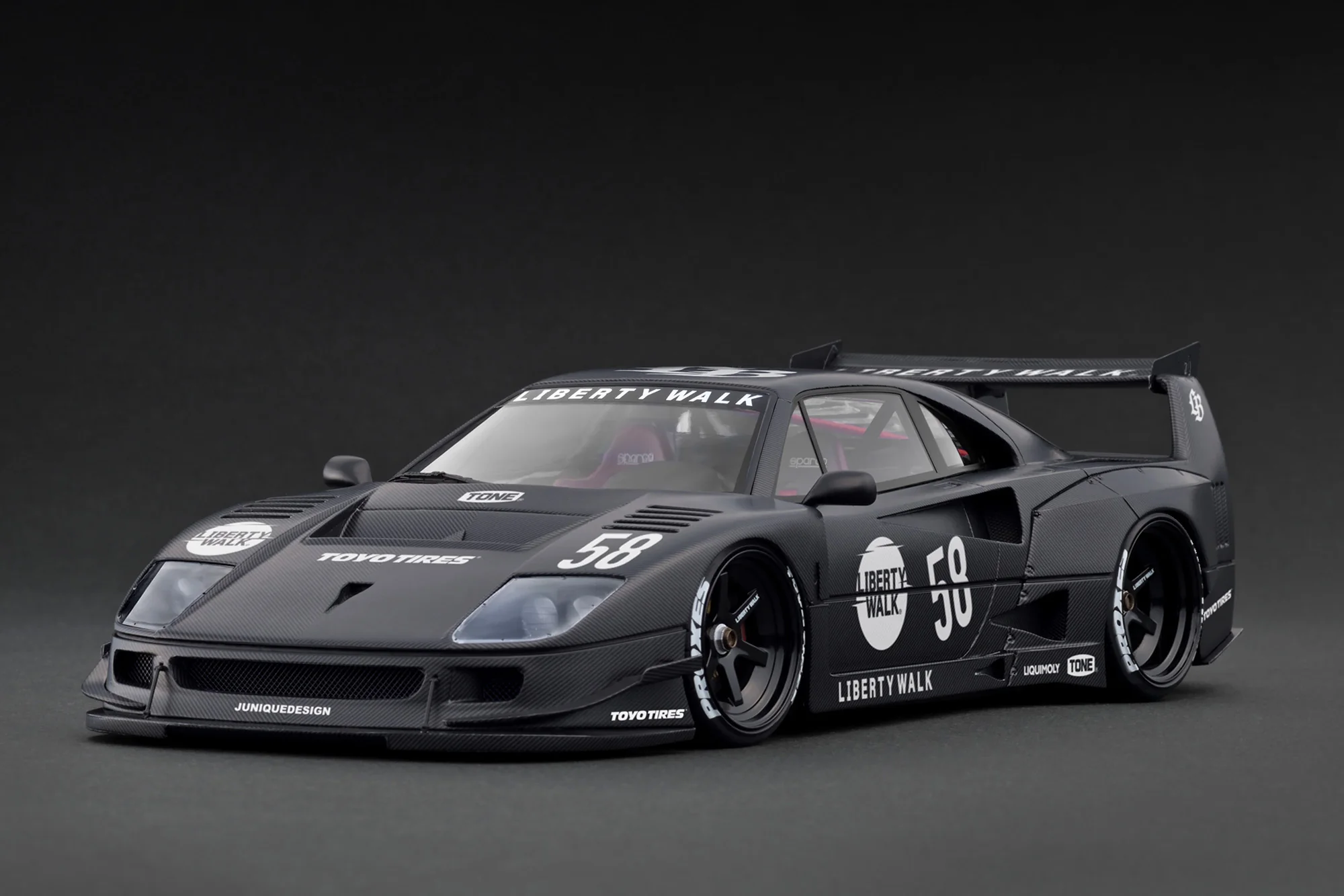1:18 FERRARI LB-WORKS 40, full carbon - 3755