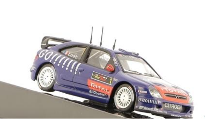 1:43 CITROEN Xsara WRC - Rallye De Chypre 2006 - Sébastien Loeb - M2720-24