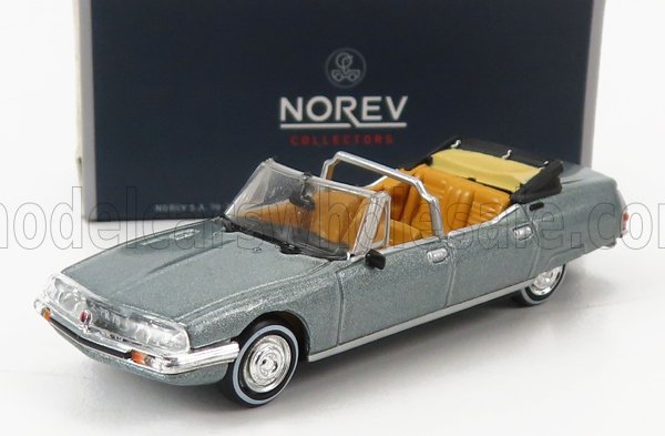 1:87 CITROEN Sm Maserati Cabriolet Open Presidential (1972), Grey Met - 158704