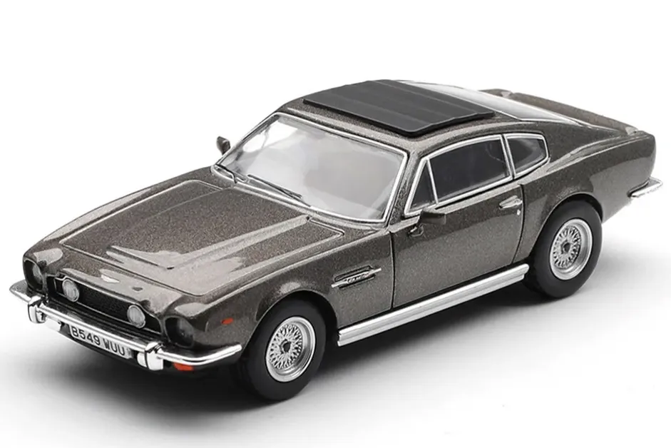 1:64 ASTON MARTIN V8 Vantage *The Living Daylights* Weapons Off Spanish Blister Packaging (1987), grey - MGT00916-007S