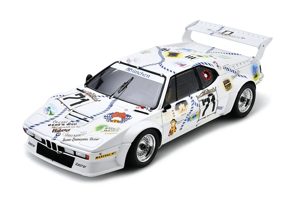 1:18 BMW M1 M88 3.5L  №71 Team Mark RSM №71 24h Le Mans Christian Danner - Leopold von Bayern - Peter Oberndorfer (1981) - 18S616
