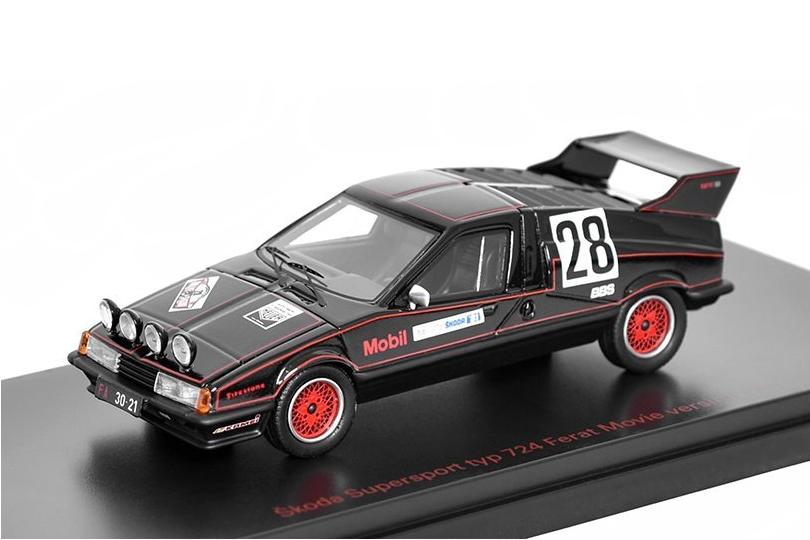 1:43 SKODA Ferat Movie Version with figure - FOX43049
