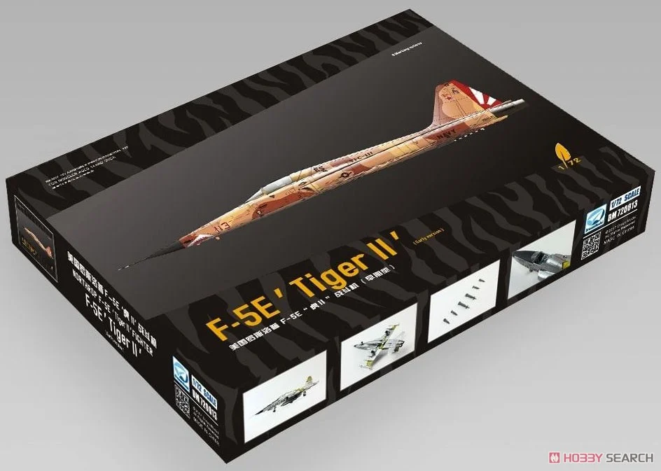 1:72 Сборная модель Northrop F-5E Tiger II Early Version - DM720013