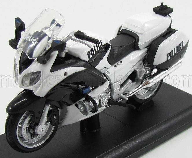 1:18 YAMAHA Fjr 1300 Police (2006), White Black - 32306-03
