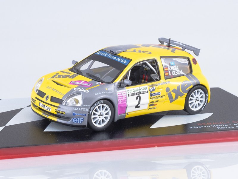 1:43 Renault Clio S1600 Alberto Hevia-Alberto Iglesias Rallye de Aviles, 2004 - ES018