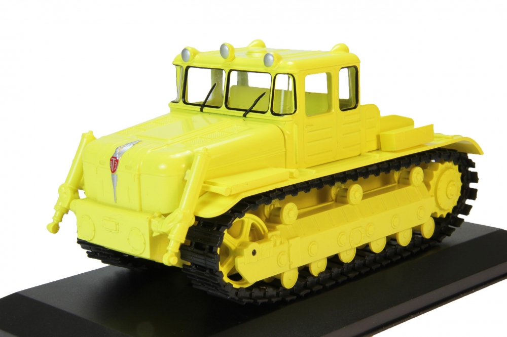 1:43 ДЭТ-250, Тракторы 28, желтый - TRC028