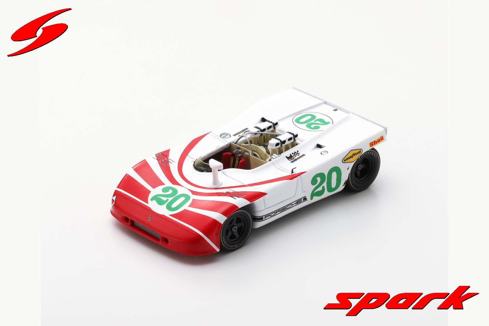 1:43 Porsche 908/03 #20 Targa Florio 1970 V. Elford - H. Herrmann - S4627