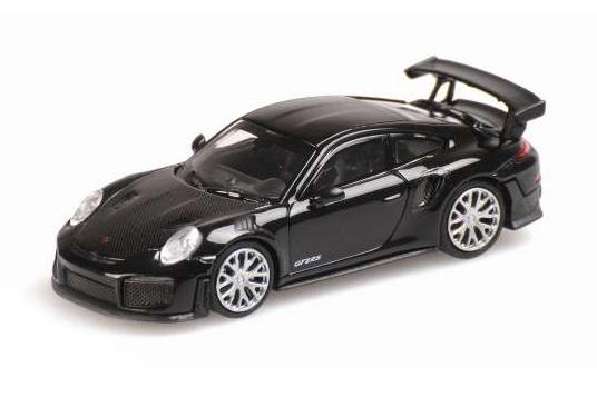 1:87 PORSCHE 911 GT2 RS (2018), black/carbon bonnet - 870068125
