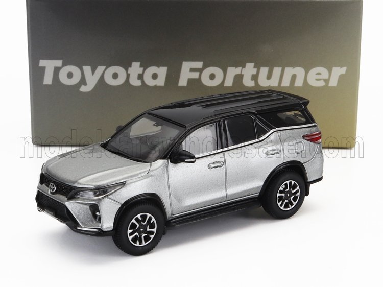 1:64 TOYOTA Fortuner Rhd (2023), Silver Black - PA-65722