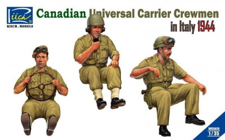 1:35 Сборная модель Экипаж канадского универсального авианосца - RV35029