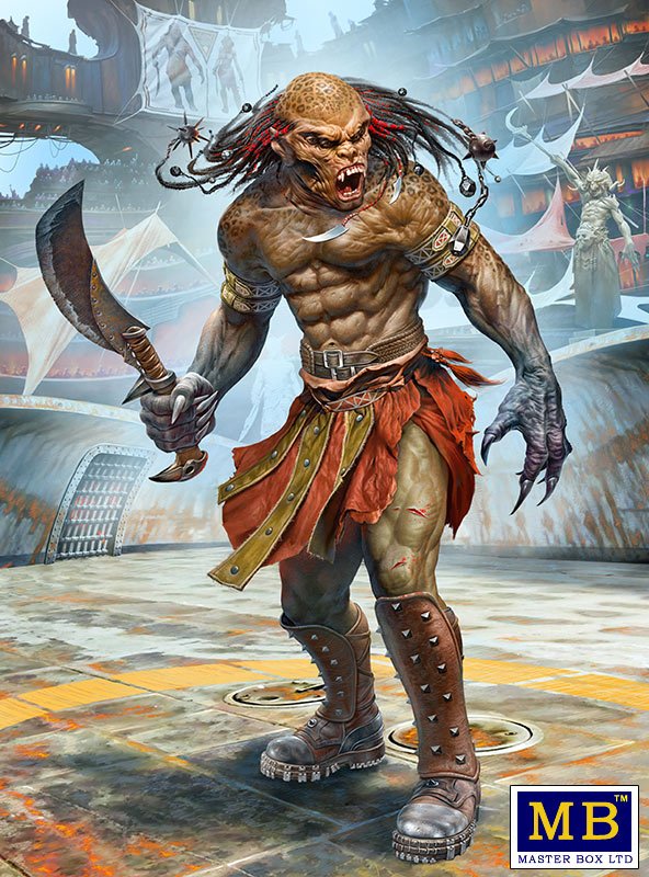 1:24 Сборная модель Beastorian Champion – 'Chuck' AKA Nifrath - MB24057