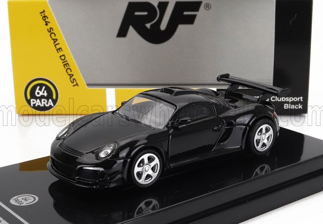 1:64 PORSCHE Gt Ruf Ctr3 Clubsport Lhd (2012), Black - PA-55384-X1