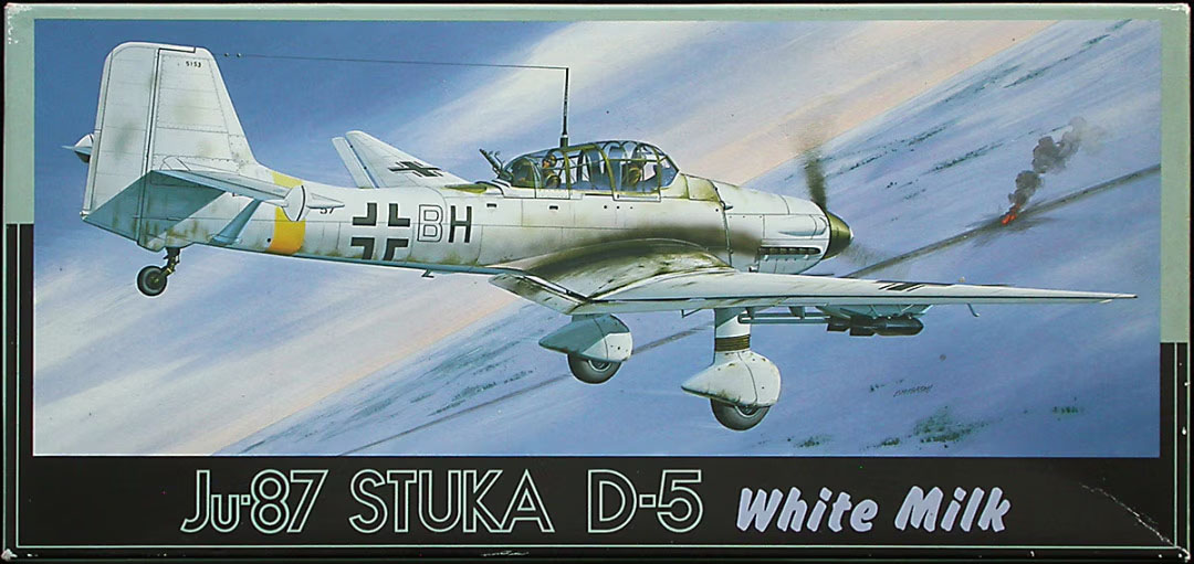 1:72 Сборная модель Ju-87 Stuka D-5 White Milk - 7A-F16-X1