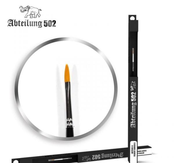 Кисть художественная синтетическая Filbert Brush 6 - ABT840-6