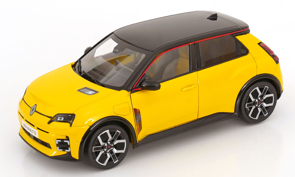 1:18 RENAULT 5 E-Tech (2024), yellow metallic/black - S1812602
