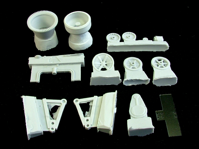 1:43 Сборная модель Электробетономешалка С-187 - UMI002