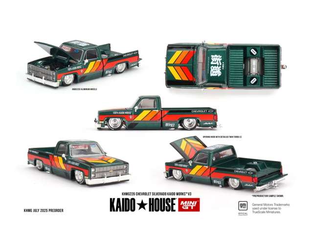 1:64 Chevrolet Silverado Kaido Works V3, various 1980 - MGTKHMG226