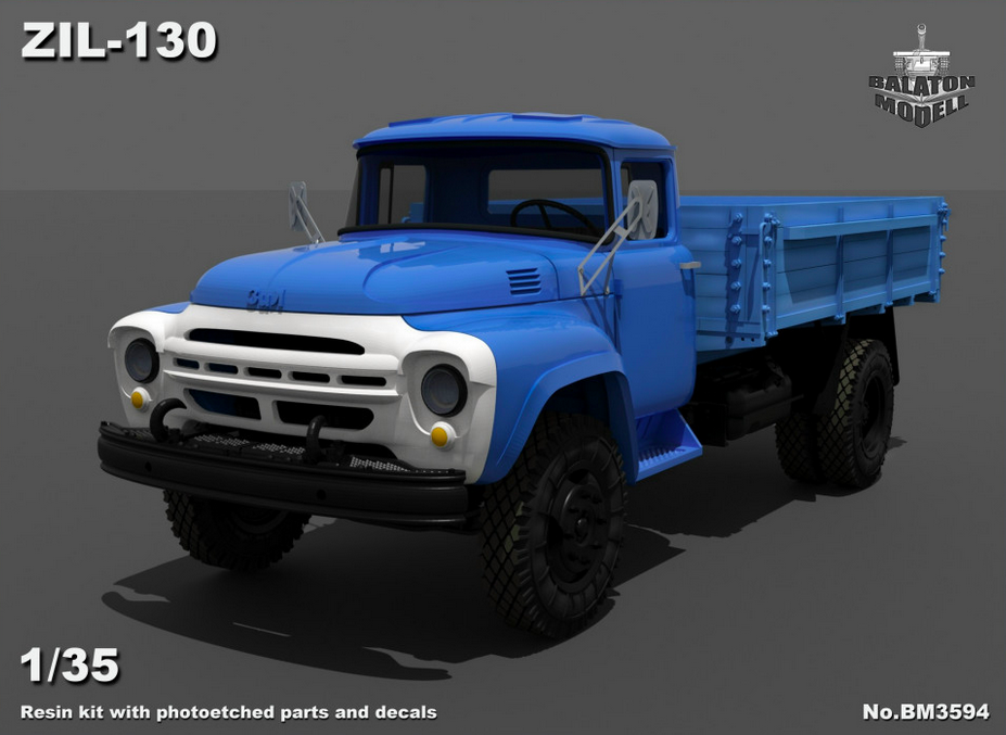 1:35 Сборная модель Грузовик ЗИL-130 - BM3594