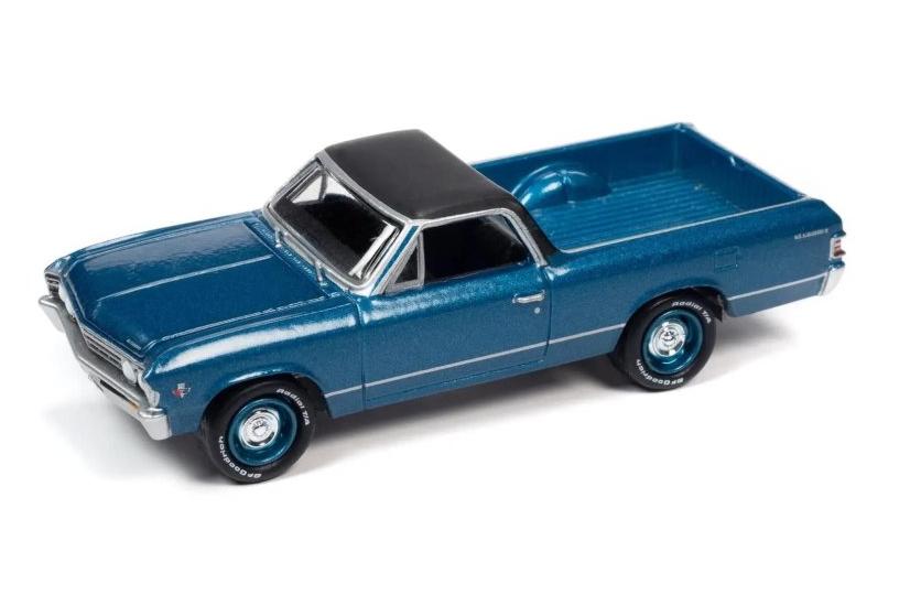 1:64 Chevrolet El Camino (1967), blue - JLCT009-B