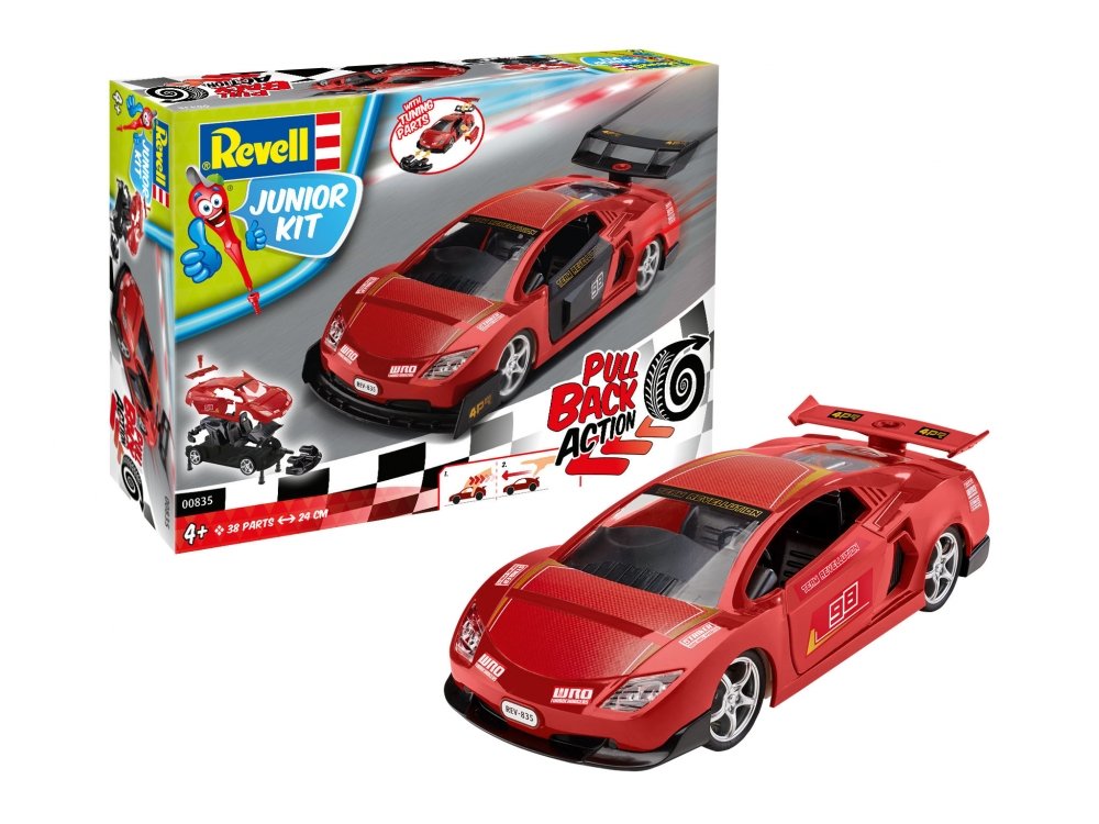 Сборная модель Racing Car, красный - 00835