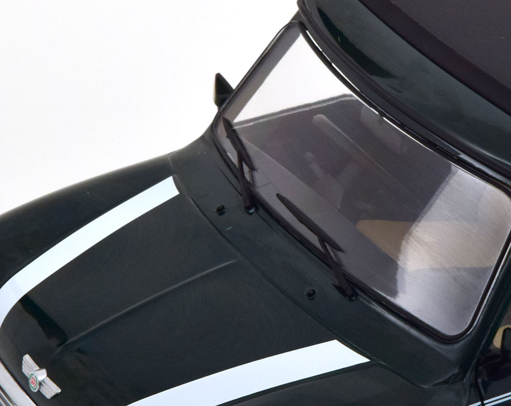 1:12 MINI Cooper RHD Sunroof, dark green white - KKDC120071R