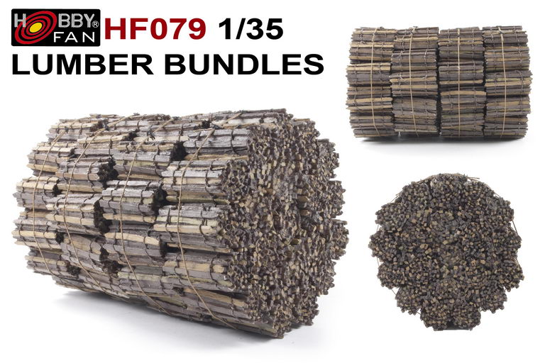 1:35 Сборная модель  LUMBER BUNDLES - HF079